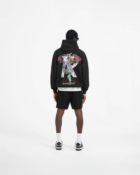 Mötley Crüe Graphic Hoodie | Off Black | REPRESENT CLO