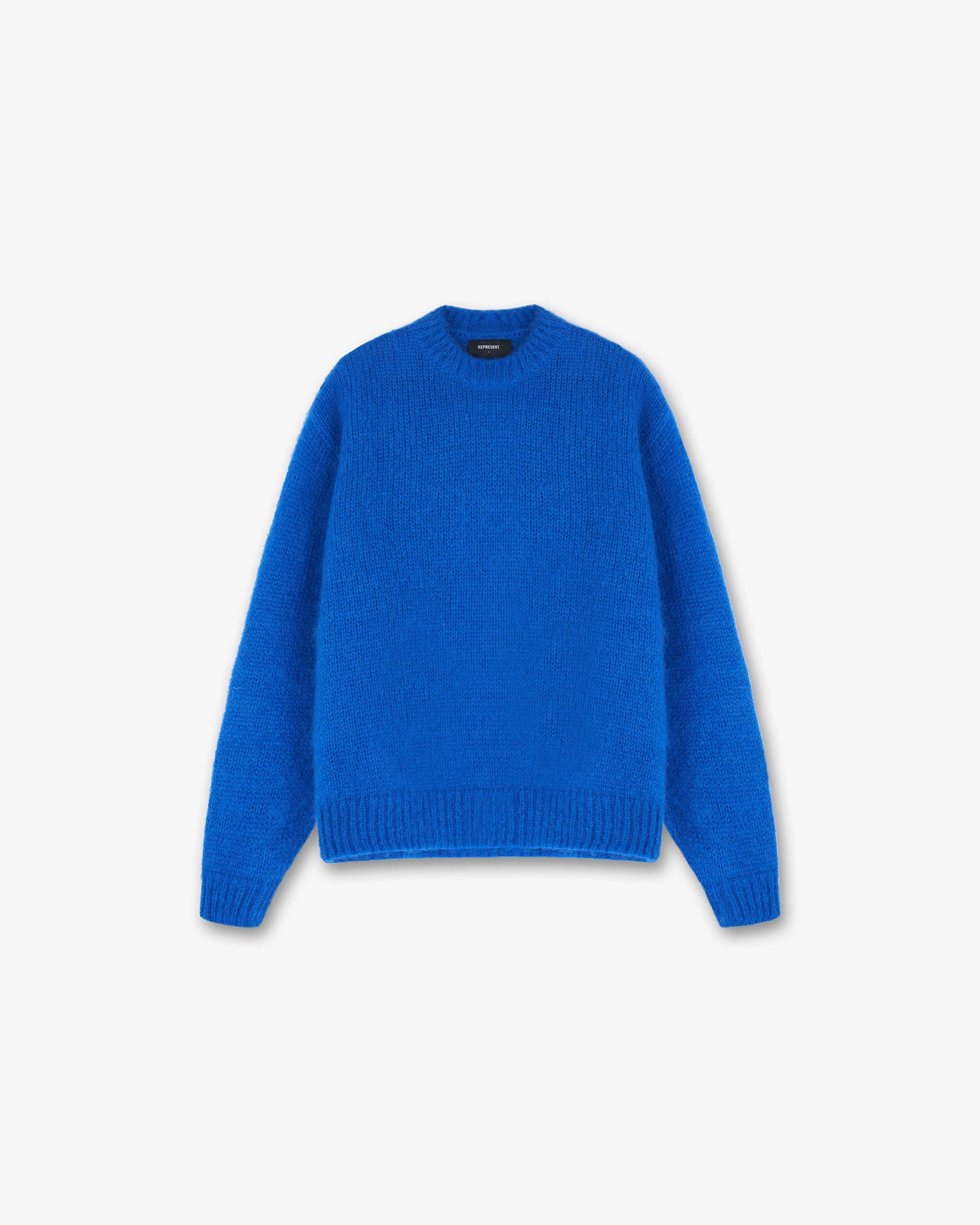 Men's Mohair Sweater | Blue | Represent Clothing | REPRESENT CLO