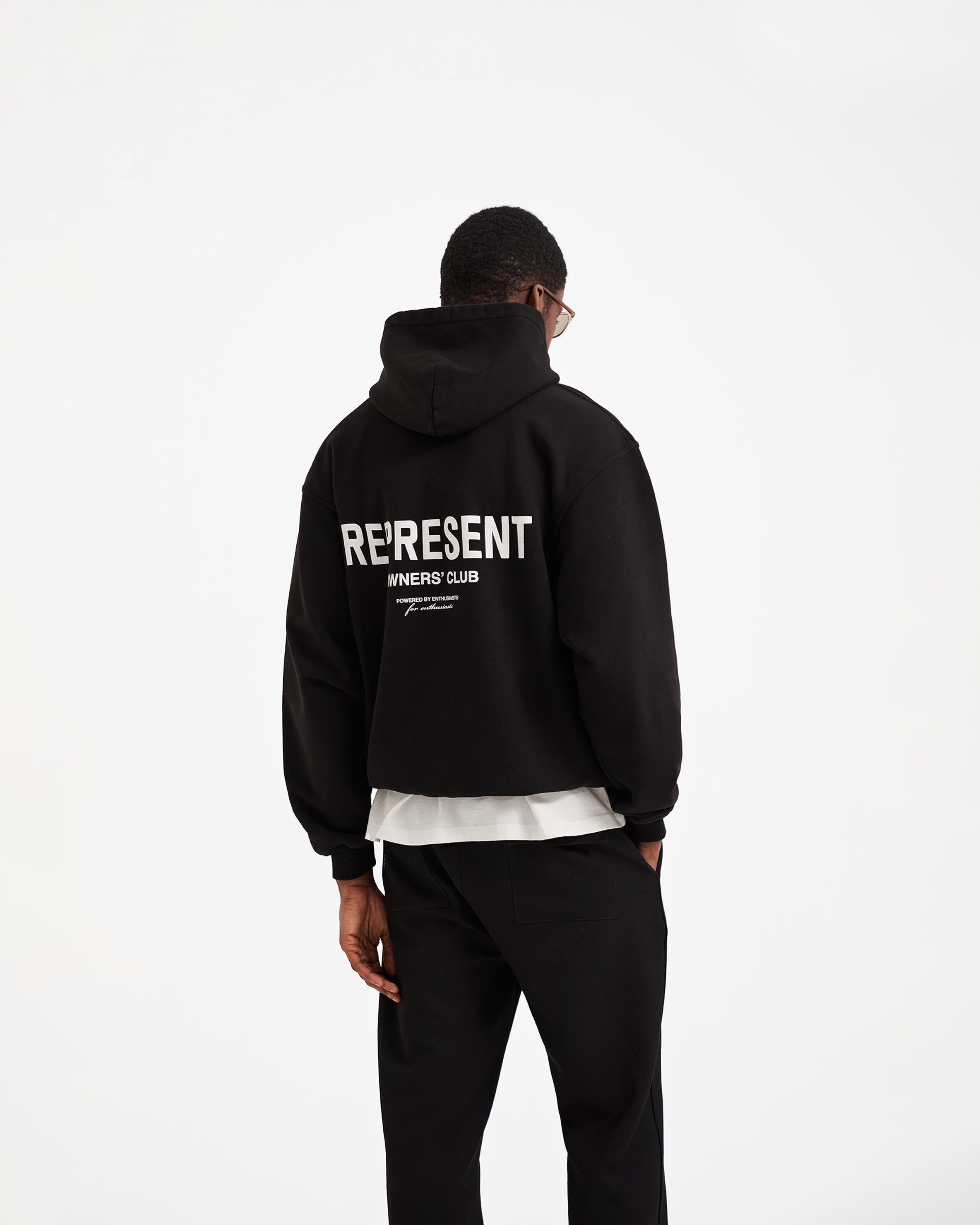 低価在庫 REPRESENT OWNERS CLUB HOODIE BLACK JxM4Y-m89832805054